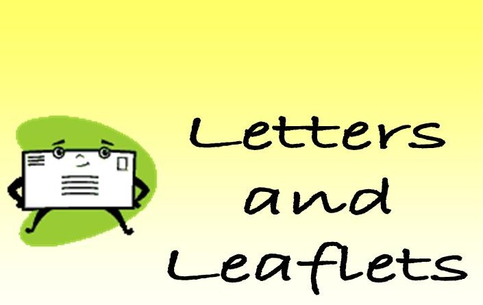 E-safety letters and leaflets